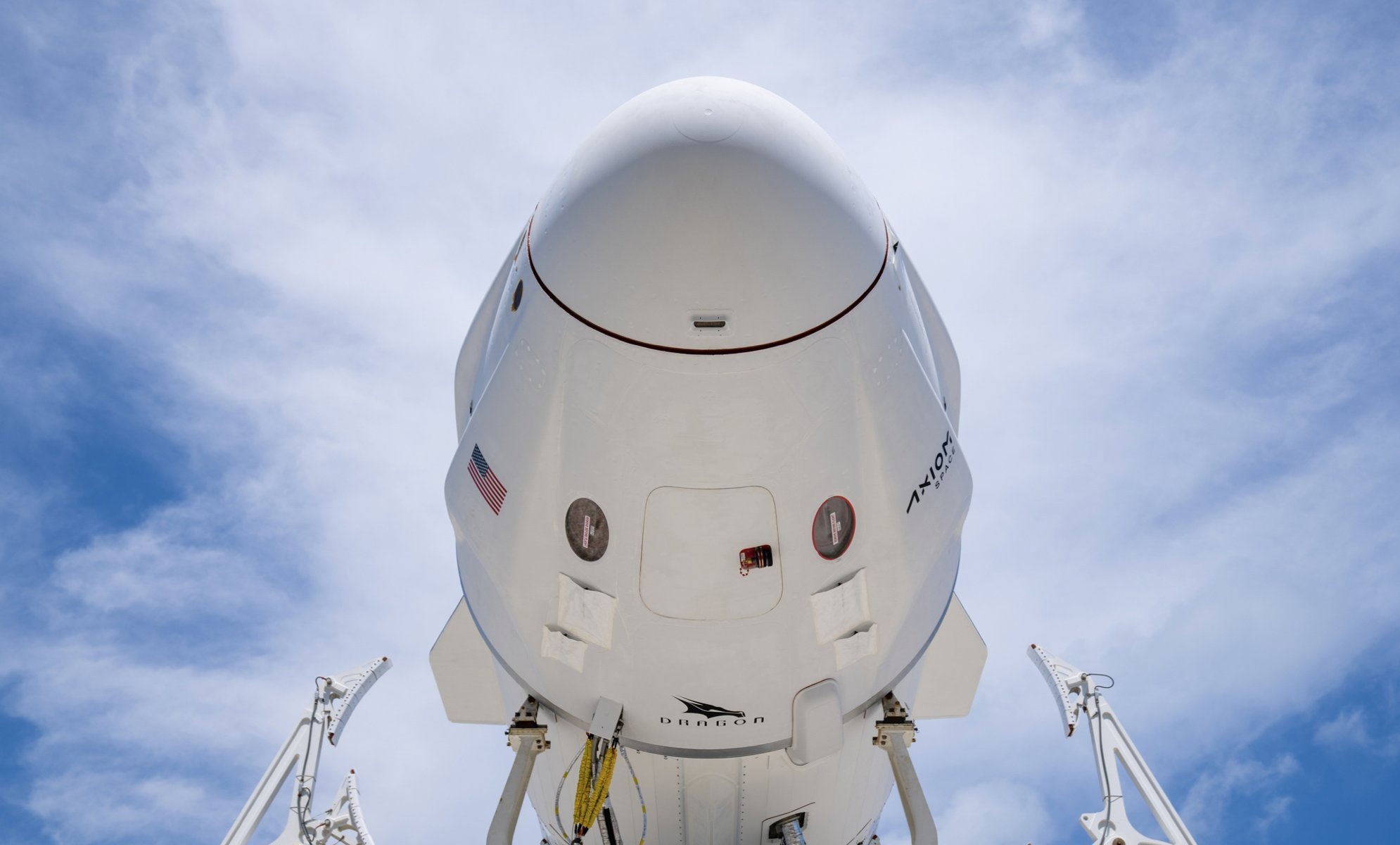 Crew Dragon для первой частной миссии Axiom 1 на МКС