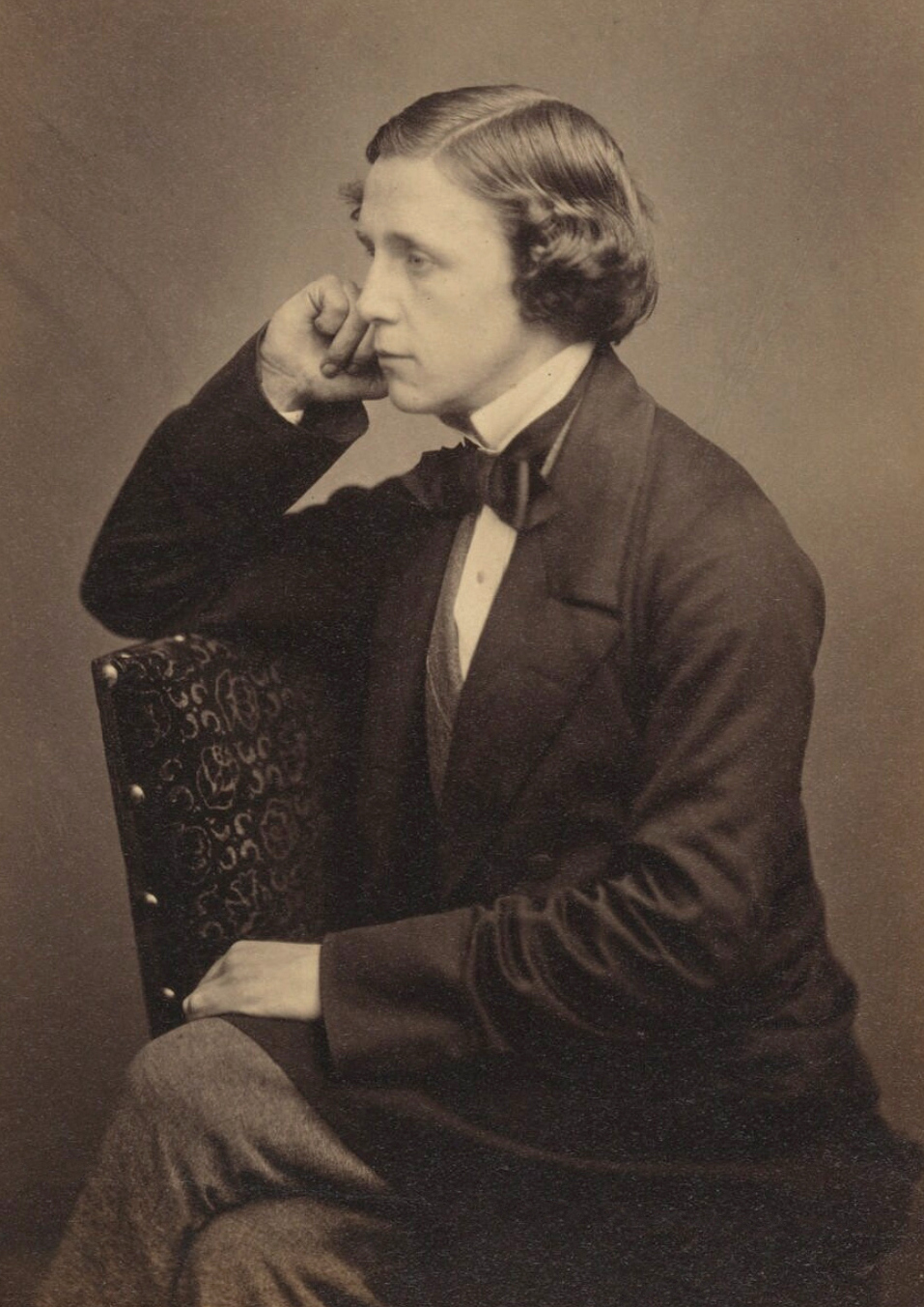 Льюис Кэрролл. Фотоавтопортрет (1857 год)