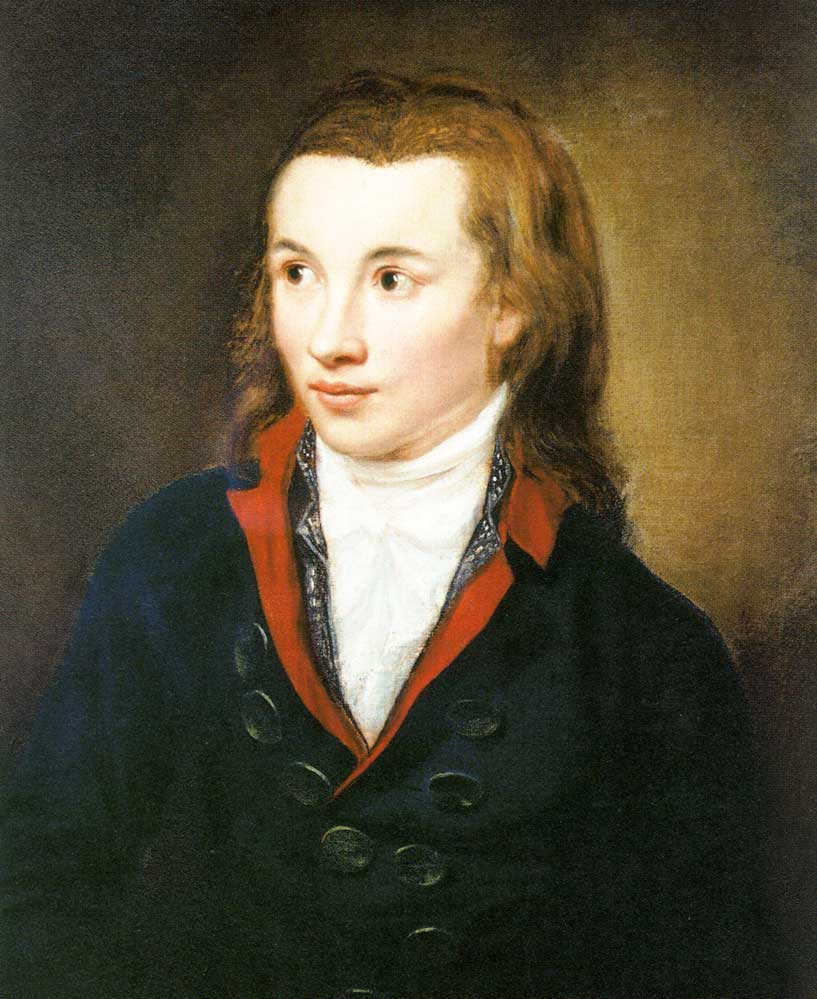Новалис. Портрет Франца Гарейса. Ок. 1799 года