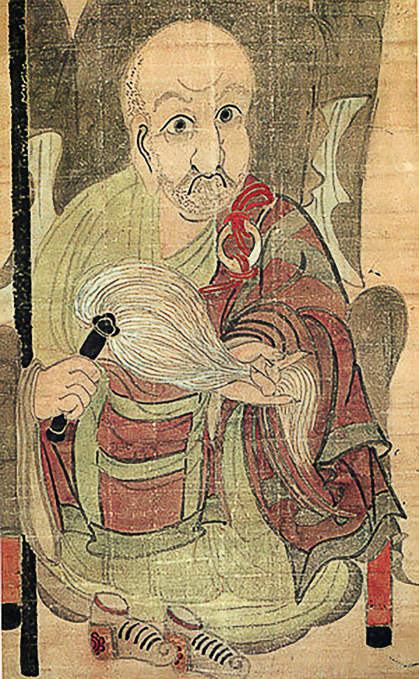 Хакуин Экаку. Автопортрет. 1767 год