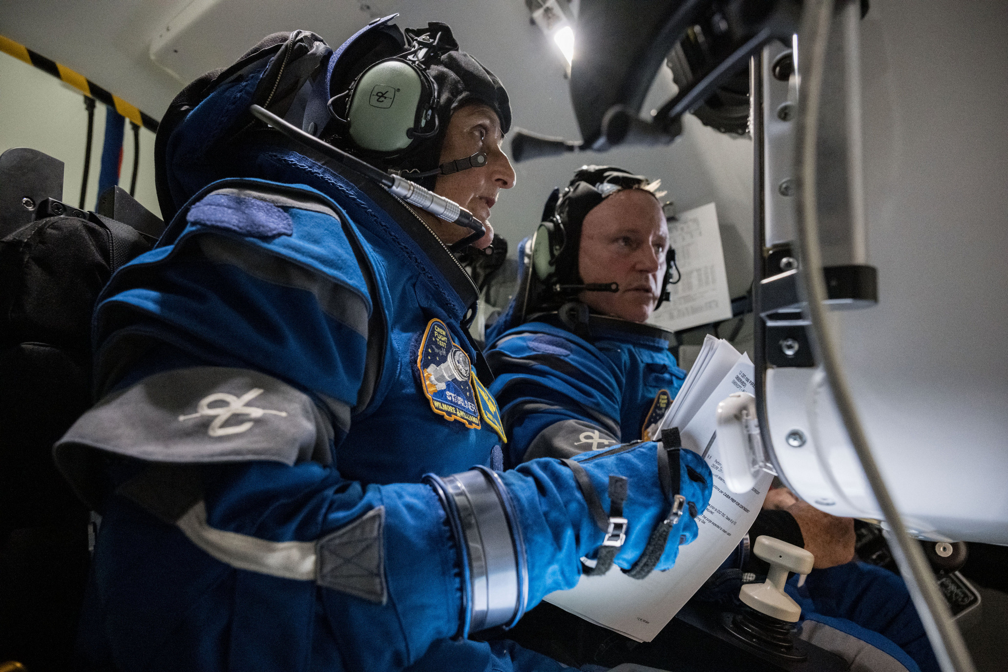 Экипаж «Старлайнера»: Бутч Уилмор и Сунита Уильямс (NASA)