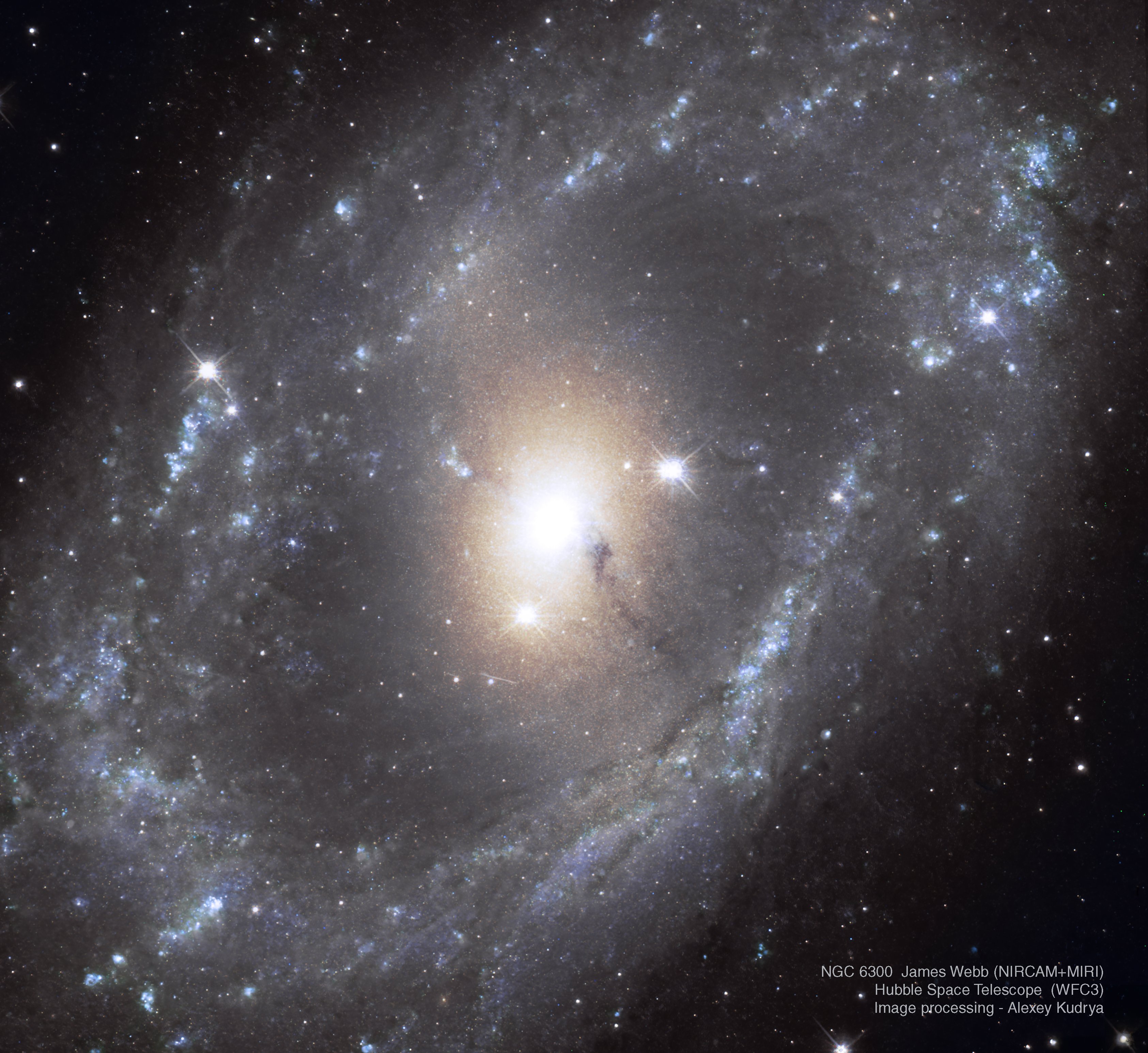 NGC 6300. Обработка: А. Кудря