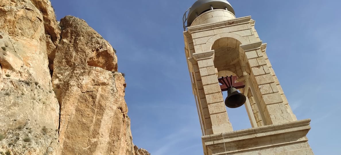 Колокольня в монастыре св. Фёклы в Маалуле