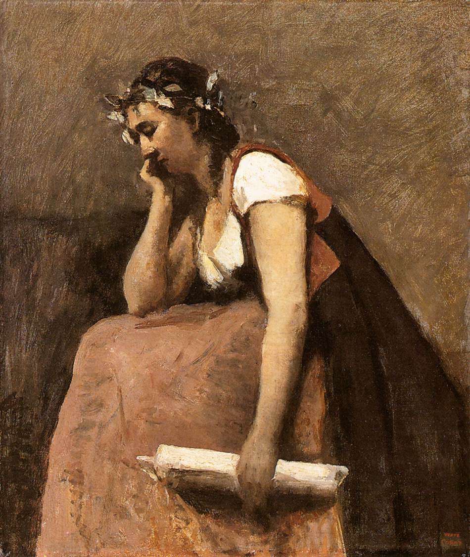 Жан-Батист Камиль Коро. Поэзия. Холст, масло (1860-е).