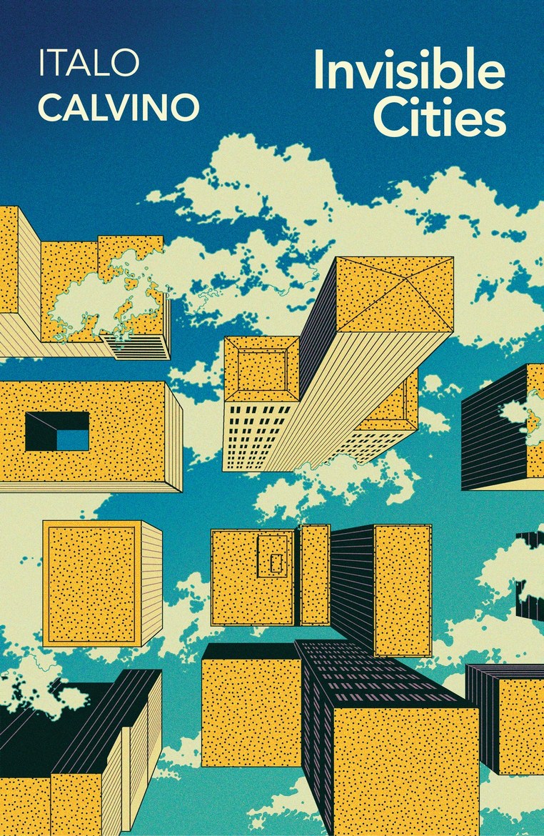 Обложка английского перевода книги Итало Кальвино «Invisible Cities» (Penguin Books, 2011).