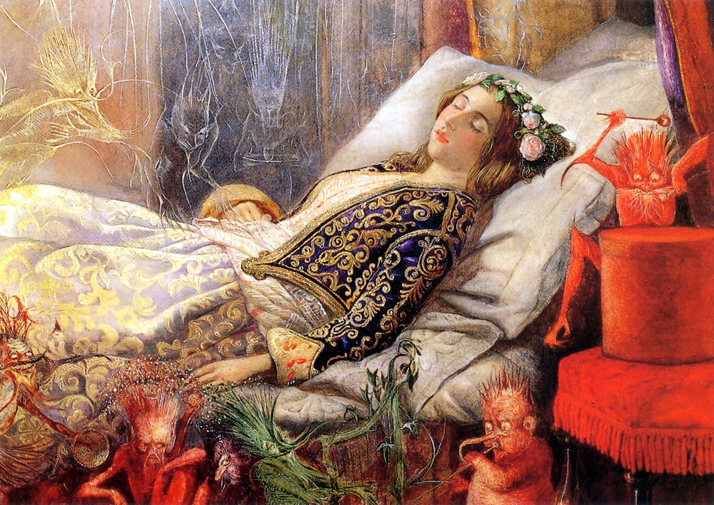 Джон Анстер Фицджеральд. То, из чего сделаны сны (по «Буре» Шекспира). 1860 год