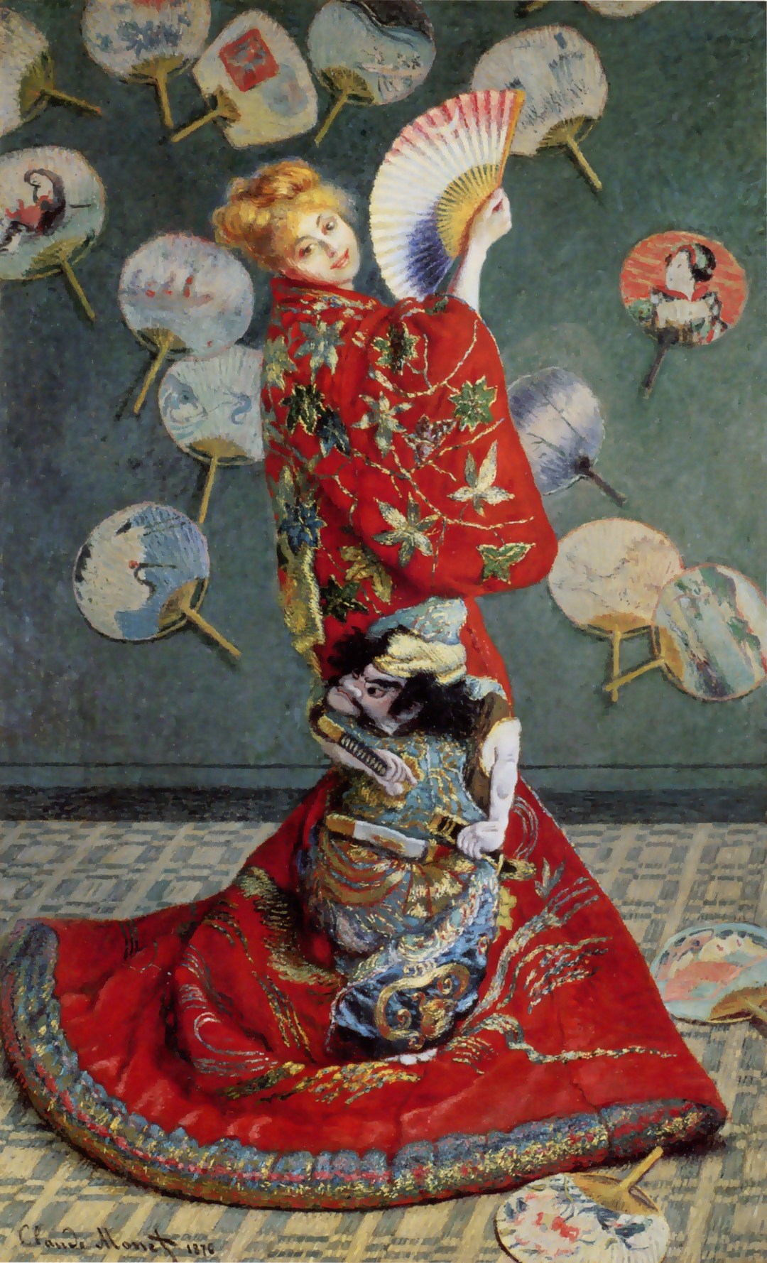 Клод Моне. Японка. 1875 год